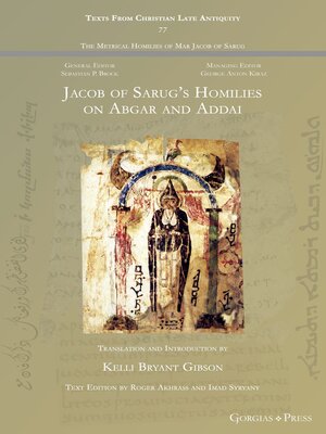 cover image of Jacob of Sarug's Homilies on Abgar and Addai